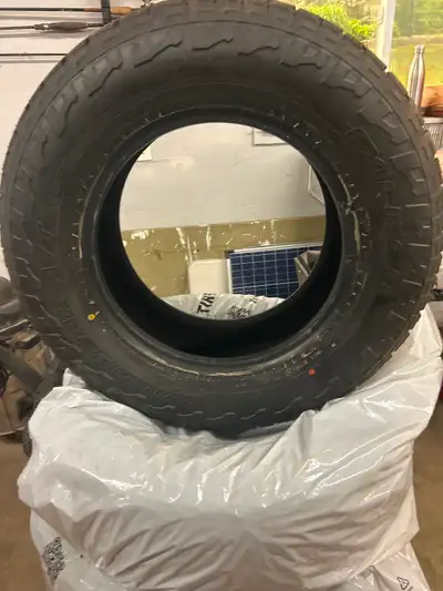 Takes offs from 2025 Tundra Tires are new