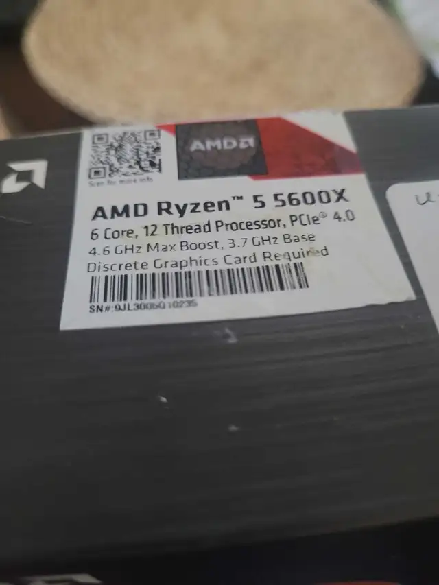 AMD Ryzen 5 5600X**  FAN ONLY ** in System Components in Oshawa / Durham Region - Image 3