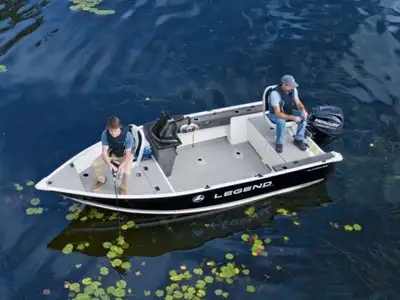 Fishing Boat for Sale 2009 Legend 14 Prosport SC Side Console 25hp Merc EL 4S Motorguide Trolling Mo...