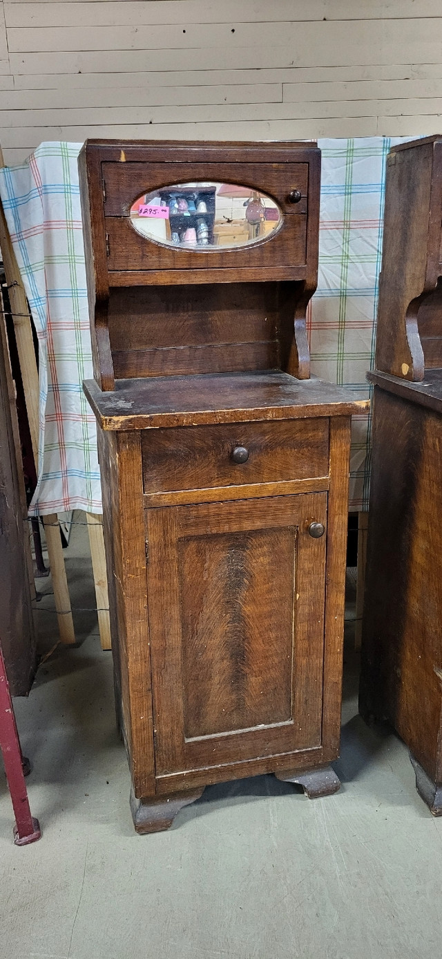 Antique End Cabinet in Hutches & Display Cabinets in Trenton
