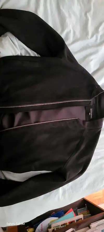 Men's Vegan Seude Leather Jacket, View more