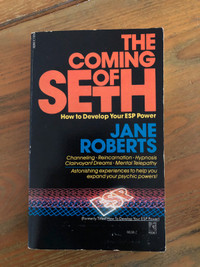 Book Coming of Seth Original 1976 Print! Jane Roberts