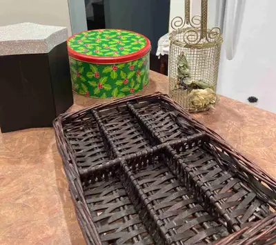 Gift Box, Tin, Basket & Wine basket , View more
