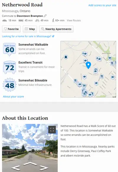 Spacious top floor bedroom with attached bath and big closet in Malton. Near Morning Star and Airpor...