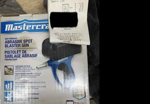 Mastercraft Pistolet de Sablage Abrasif in Power Tools in Longueuil / South Shore - Image 2