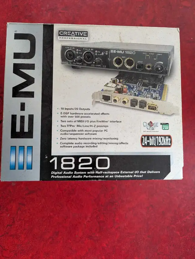 Creative 1820 digital audio system 64628637655681120