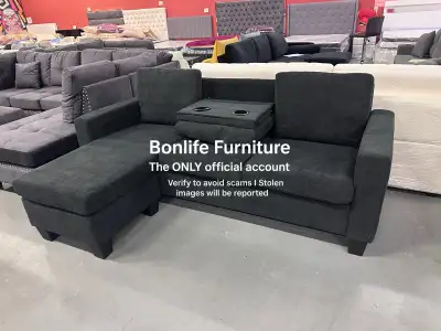 charcoal fabric sectional sofa on sale , View more