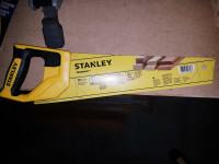 Stanley Hand Saw 15" New
