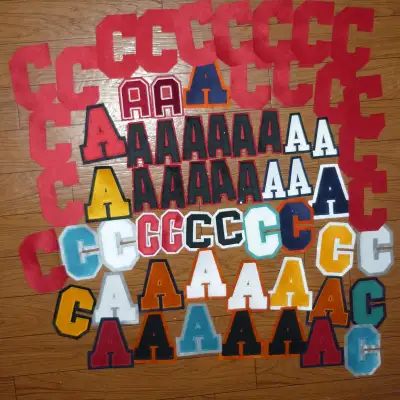 Hockey Jersey Shirt Letters 31 "C" Captain 33 "A" Alternate, View more