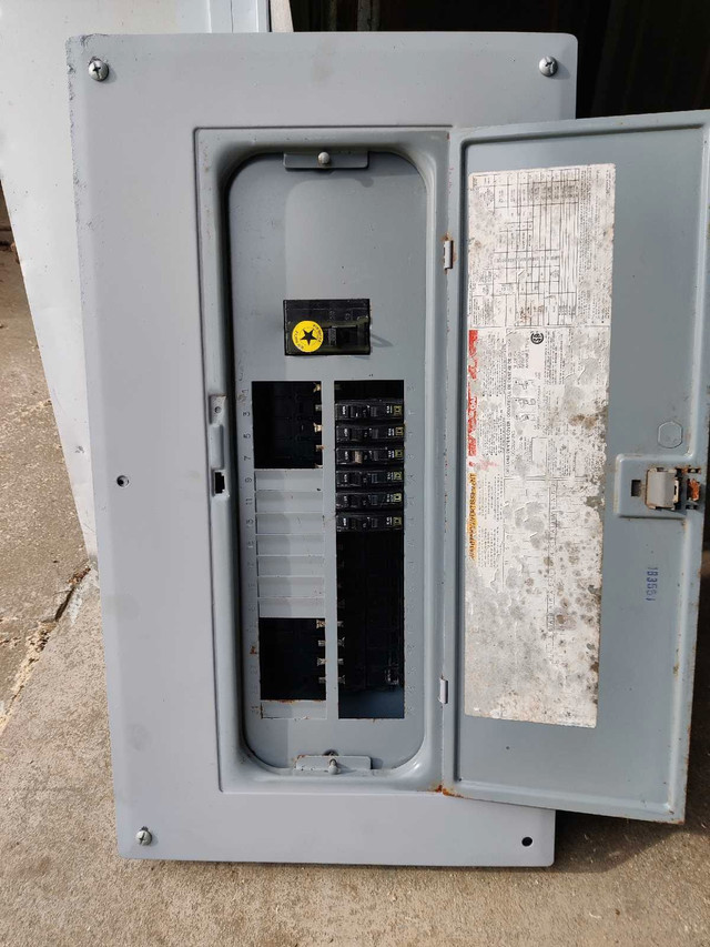100 Amps Square D. electric panel box in Electrical in Leamington