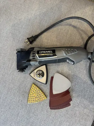 Dremel Multimax MM35 Oscillator with sanding bits, View more