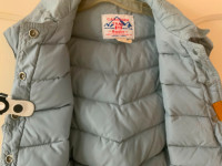 BRANDNAME 70’s “Canadian Trail”by SQUIRE vest, downfilled