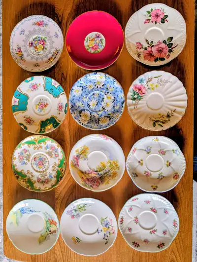 Royal Albert, Shelley, Aynsley, Paragon, Royal Stafford Saucers, View more
