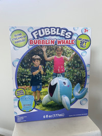 BNIB Fubbles Bubblin’ Whale