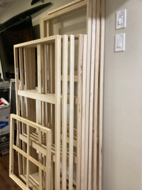 Wooden stretcher frames for canvas of different sizes ( for art)