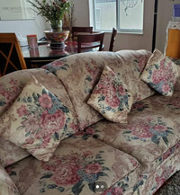 Sofa- Three seater fabric- Used like New