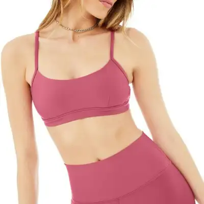 NWT - Alo Yoga (Size S) Airlift Intrigue Bra in Raspberry Sorbet, View more