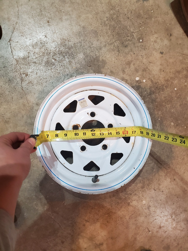 Small trailer rims for sale in Other in Lethbridge - Image 2