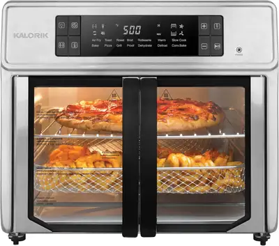 Four Grille-Pain Avec Friteuse à Air 1700W AFO52425OW Kalorik, View more