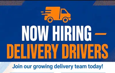 Delivery driver required, View more