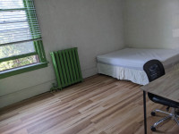 A furnished room in upstairs for a student -all inclusive.