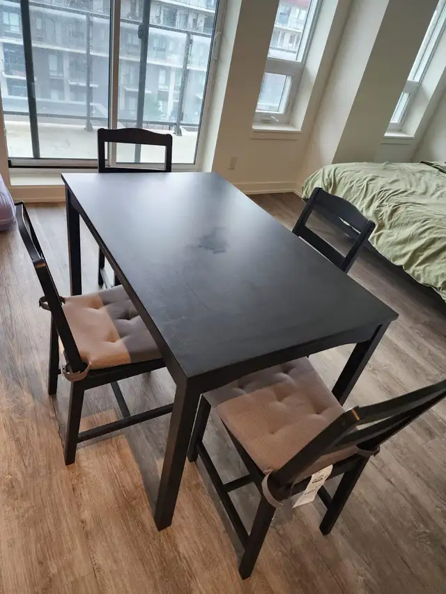 IKEA Table and 4 chairs, Excellent Condition