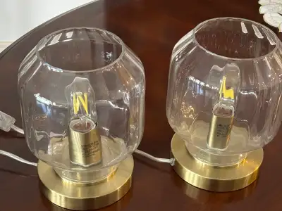 pair of small lamps, View more