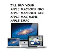 I buy apple macbook pro, apple macbook air, apple mac mini, imac