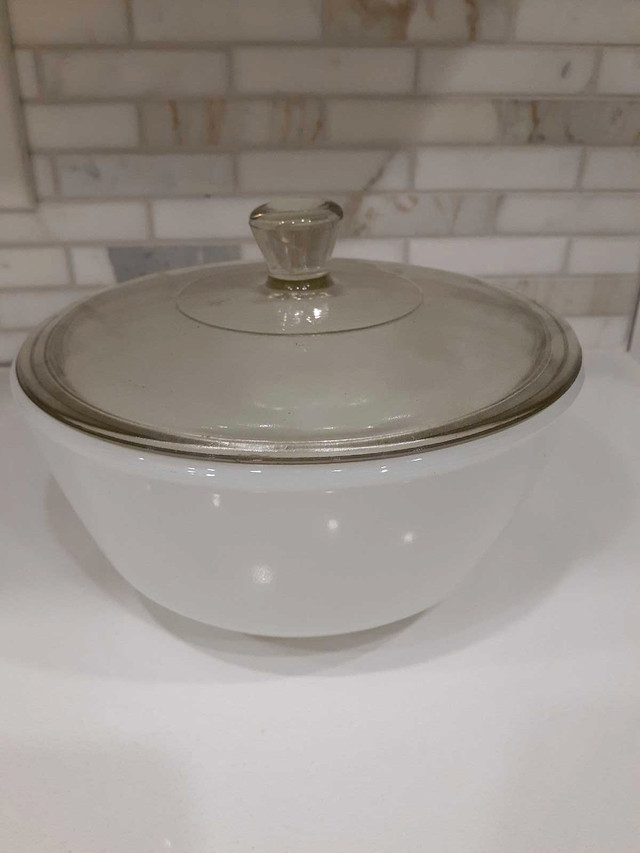 Anchor Hocking Fireking Milk Glass Bowl  in Kitchen & Dining Wares in City of Toronto