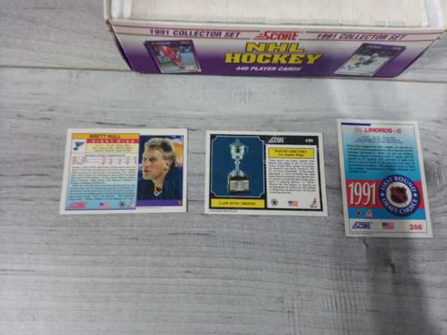 1991 Score NHL Hockey 440 Cards Collector Set in Arts & Collectibles in Oshawa / Durham Region - Image 4