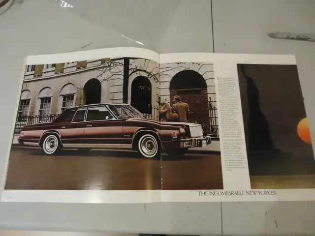 1980 Chrysler Brochure. New. Can Mail in Canada in Arts & Collectibles in Barrie - Image 4