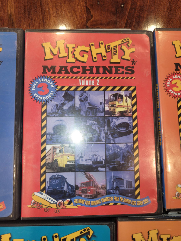 Might Machines DVD - Volumes 1 to 9 in CDs, DVDs & Blu-ray in Belleville - Image 3
