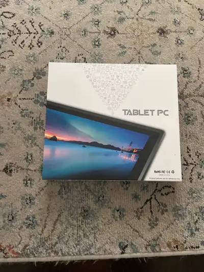 Tablet with a blue tooth keyboard still has the screen protector in the box and the manual let me kn...