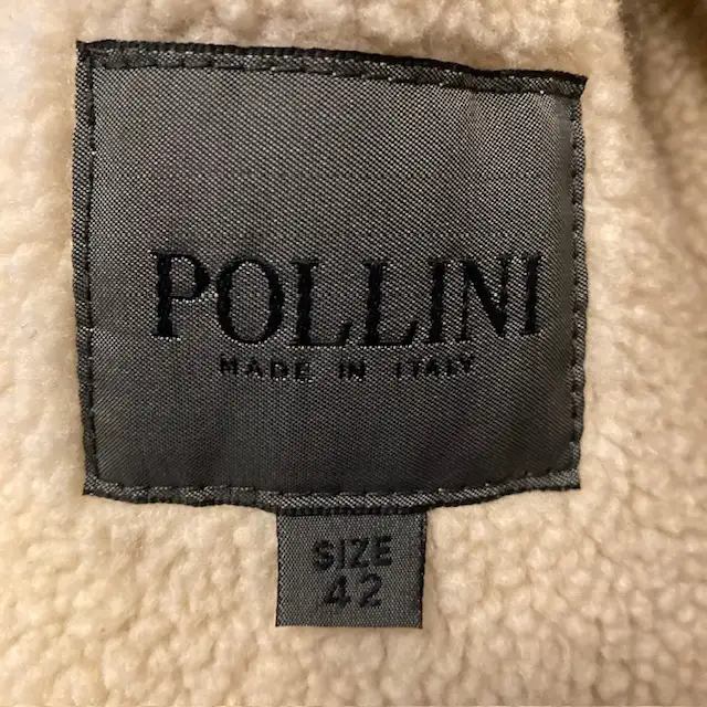 Pollini womens Italian brown leather coat size 42 (10) nice! in Women's - Tops & Outerwear in City of Montréal - Image 5