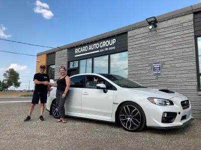 Sad to sell my beloved tastefully built STI but with my husband and both kids playing hockey now, I'...