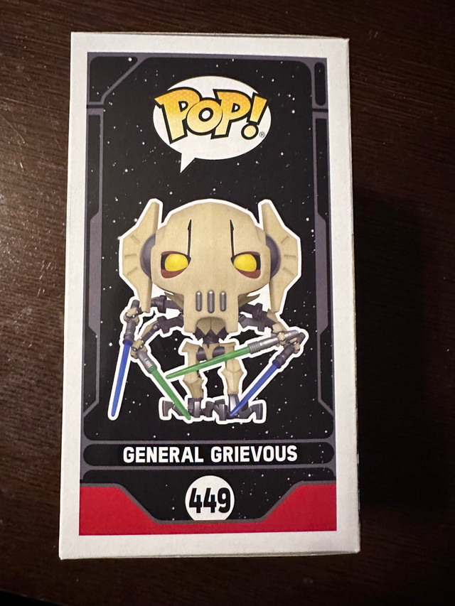 Funko Pop Star Wars General Grievous HT exclusive in Toys & Games in La Ronge - Image 4
