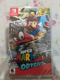 Super Mario Odyssey game brand new sealed 