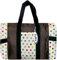 TUFFO Water-Resistant Outdoor picnic or baby Blanket, Mini Dot