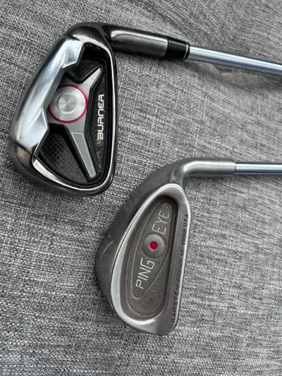 Ping Eye Red Dot 7 Iron RH TaylorMade Burner 2009 Single 6 Iron , View more
