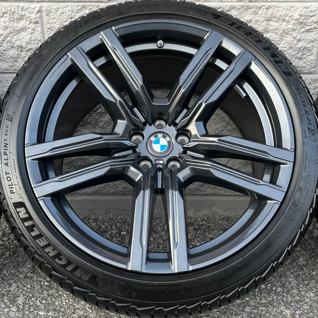 (98%) 4x BMW X5M | X6M 21" OEM Winter Wheels Package in Tires & Rims in City of Toronto - Image 3