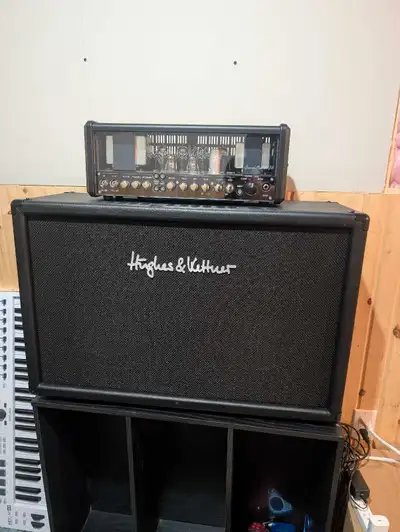 Hughes and Kettner GrandMeister 36 with FSM 432 midi switch, View more