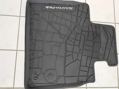 New all weather floor mats for Hyundai Santa Fe.Would fit year 2021-2023.Item # S1131ADX55.Never use...