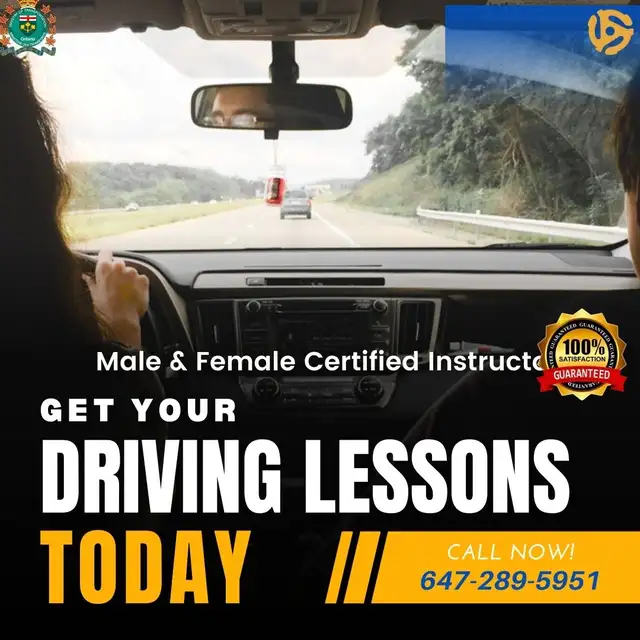 Driving Lessons (G2-G) through expert instructions454687835690772480