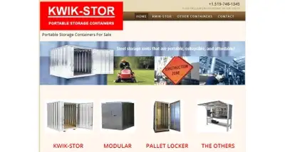 STORAGE SHEDS. SECURE, WEATHERPROOF STORAGE UNITS. KWIK-STOR, View more