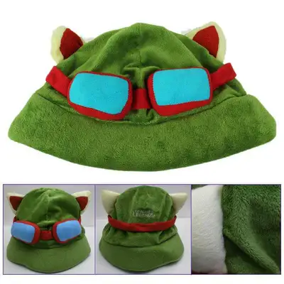 League of Legends Cosplay Cap Hat Teemo Halloween, View more