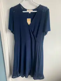 New Michael Kors L Navy Formal Dress