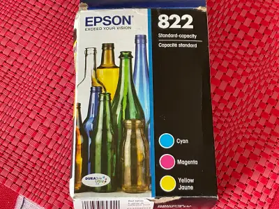 Genuine Epson T822 Colour Ink Cartridges. New., View more