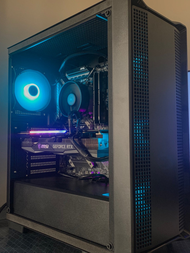 Custom Gaming PC w/ RTX 3060 Ti Desktop Computers Edmonton Kijiji