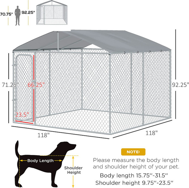 Dog kennel for sale near me $499 in Animal & Pet Services in Oshawa / Durham Region - Image 2