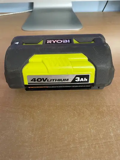Ryobi 40 Volt Rechargeable Battery $100, View more